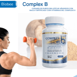 Complex B- Caramelos duros sin azúcar añadido 90 g (45 porciones)