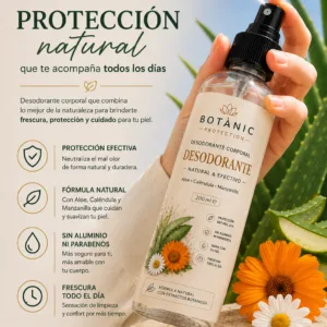 DESODORANTE CORPORAL BOTANIC X 250ML