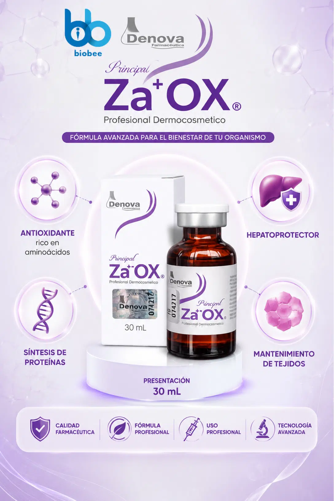 PRINCIPAL ZAOX, fco x 30ml - Imagen 3
